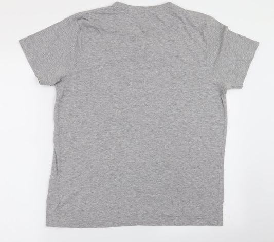 Peacocks Mens Grey T-Shirt Size M
