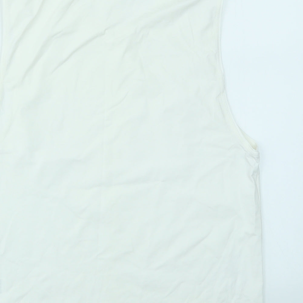 Womens UK Size 18 M&S White Basic T-Shirt
