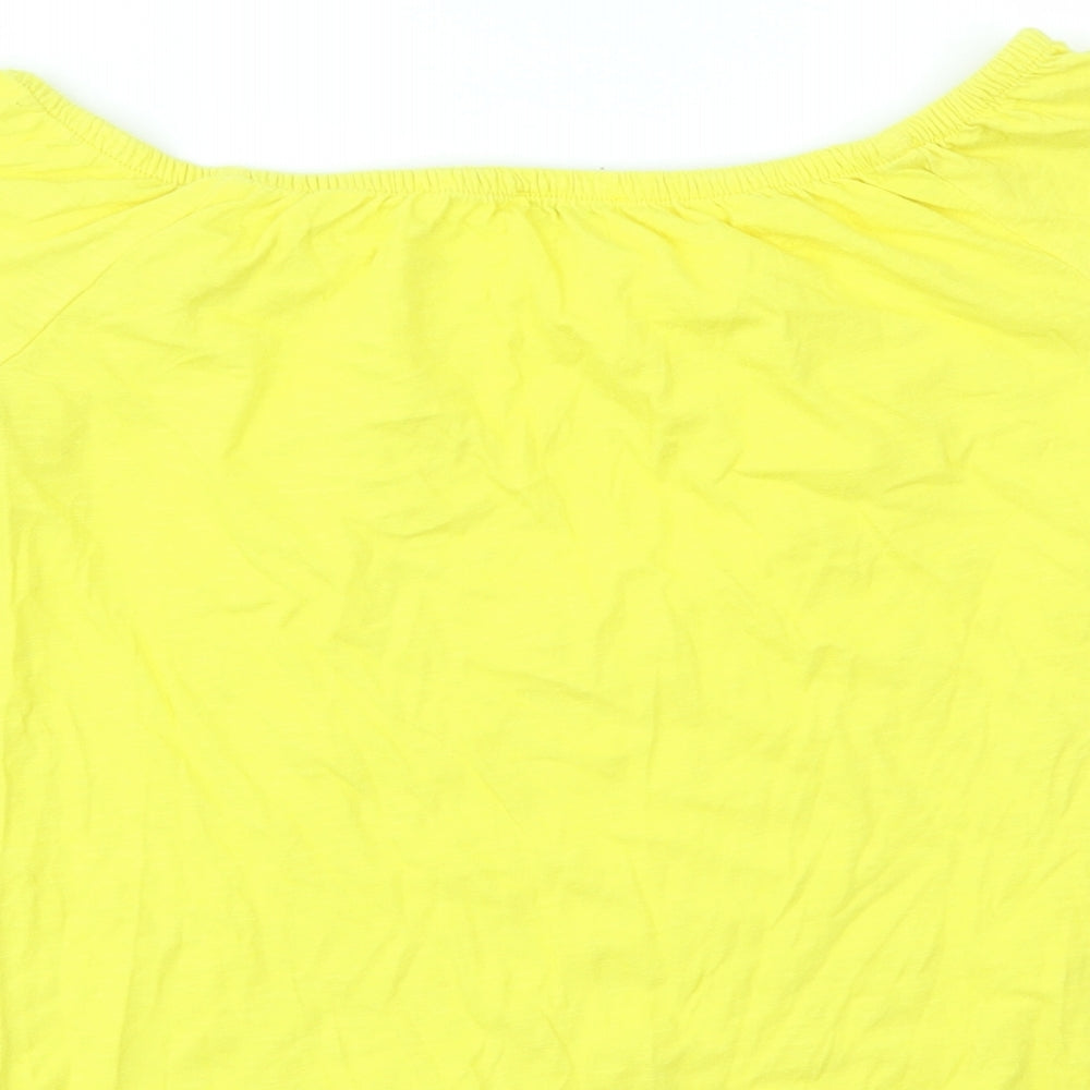 Womens UK Size 8 Matalan White Basic T-Shirt