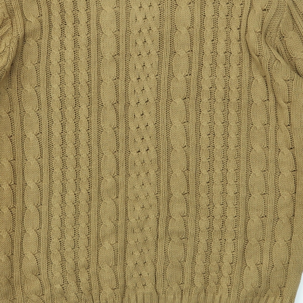 Mens UK Size S Cedar Wood State Brown Pullover Sweatshirt