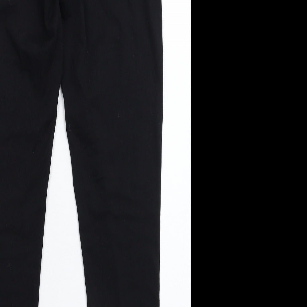 Rainbow Womens Black Capri Leggings Size M L26 in