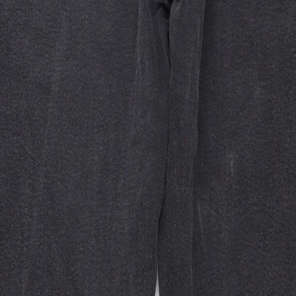 Denim & Co. Womens Grey Denim Skinny Jeans Size 12 L28 in