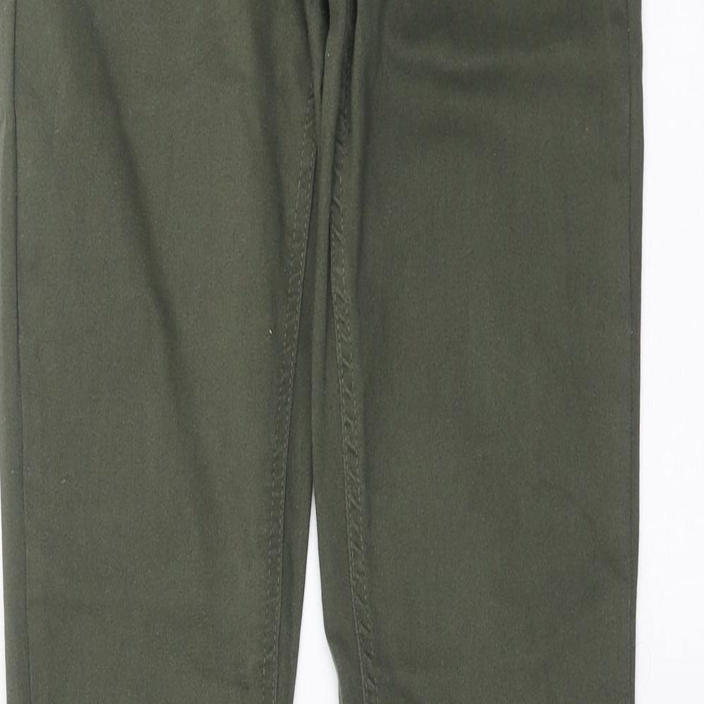 New Look Womens Green Denim Jegging Jeans Size 8 L31 in