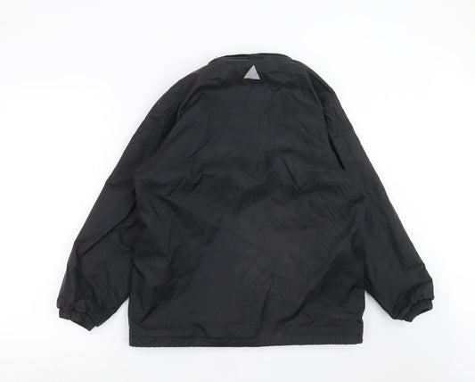 Blue Max Boys Black Jacket Size 11-12 Years