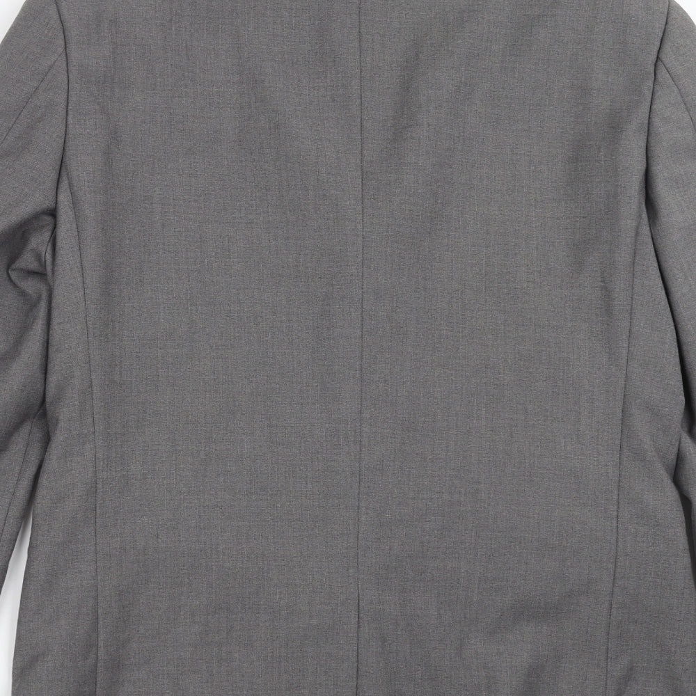Skopes Mens Grey Jacket Suit Jacket Size 40