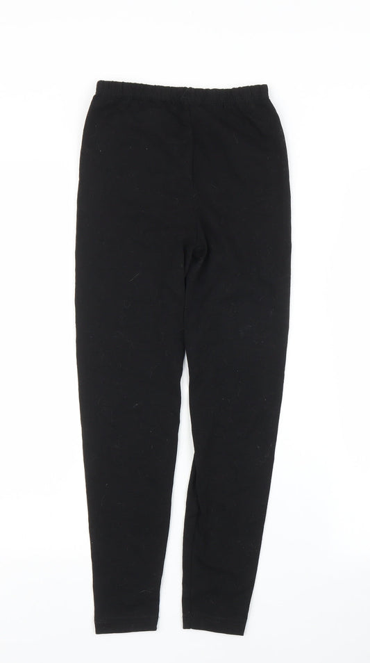 Women's Wardrobe Girls Black Carrot Trousers Size 12 Years