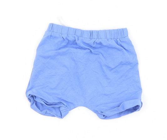 Matalan Baby Blue Cropped Trousers Size 6-9 Months