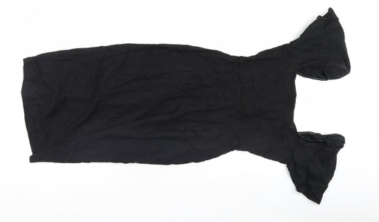 ASOS Womens Beige Wrap Dress Size 4