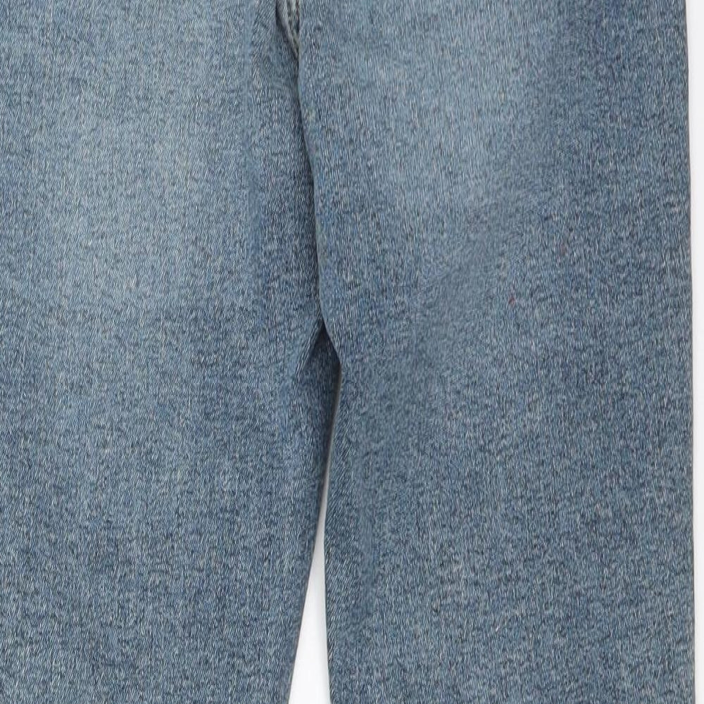 Topshop Womens Blue Skinny Jeans Size 30 in L30 in