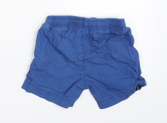 Chalk Boys Blue Bermuda Shorts Size 2-3 Years