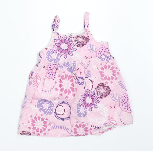 Pudding Girls Pink Fit & Flare Size 9-12 Months