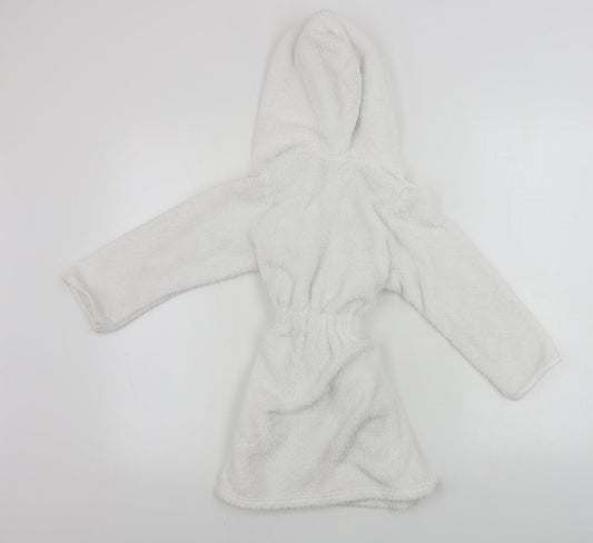 Marks and Spencer Girls White Robe Size 4-5 Years