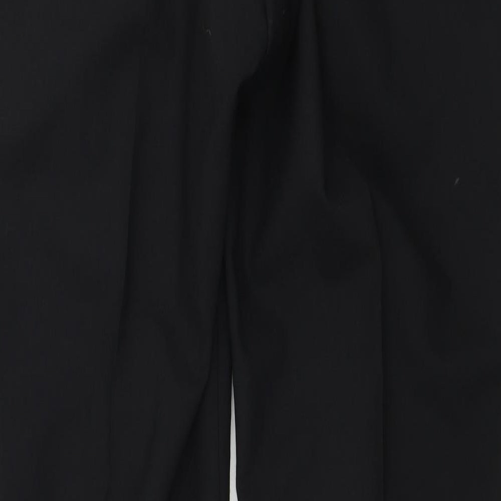 Preworn Mens Black Trousers Size 34 in L31 in