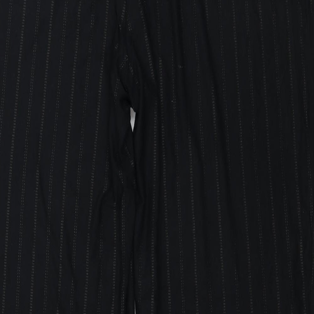 Womens UK Size 18 Marks and Spencer Regular Fit Black Trousers