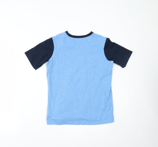 Lands' End Boys Blue Basic T-Shirt Size M