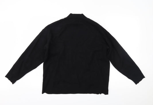 Primark Womens Black Pullover Jumper Size L