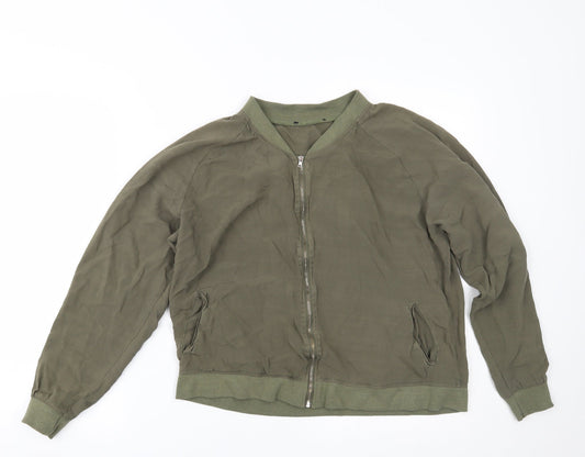 Womens UK Size 18 Select Green Jacket