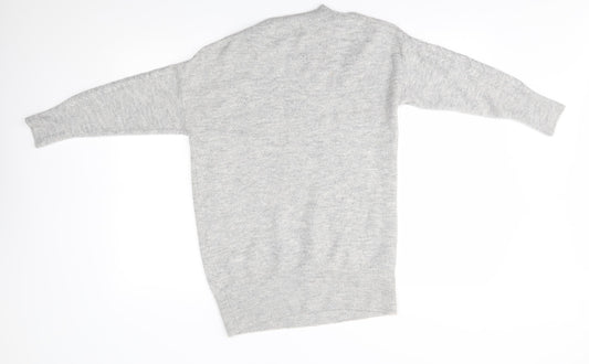 George Womens Grey Pullover Jumper Size S