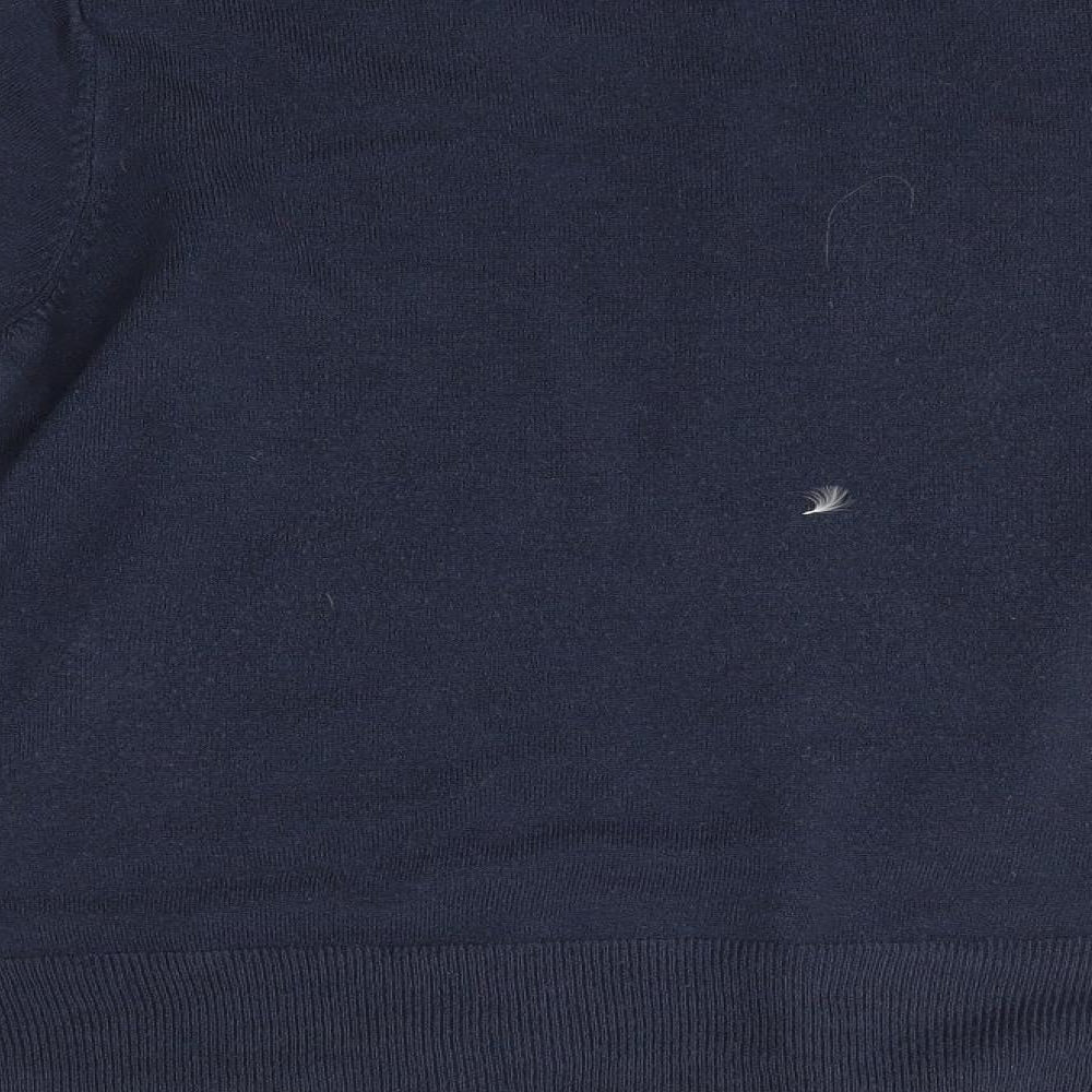 Womens UK Size M M&S Blue Cardigan Jumper