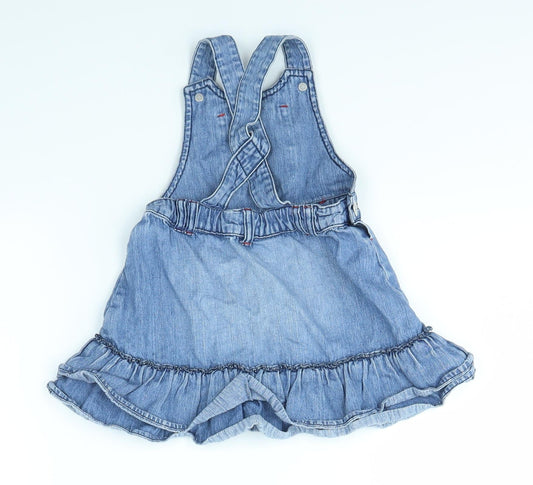 M&S Baby Blue A-Line Size 12-18 Months
