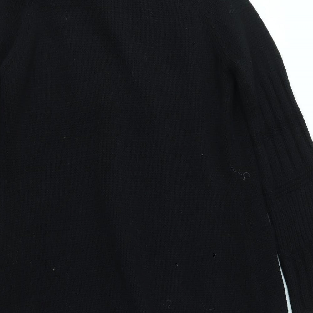 Womens UK Size M Roman Originals Black Cardigan Jumper
