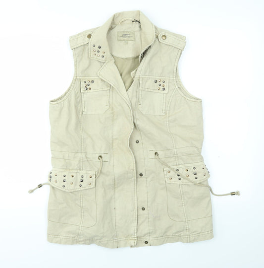 Womens UK Size 12 Matalan Beige Jacket