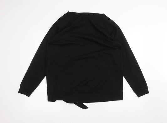 Womens UK Size L ESMARA Black Pullover Jumper