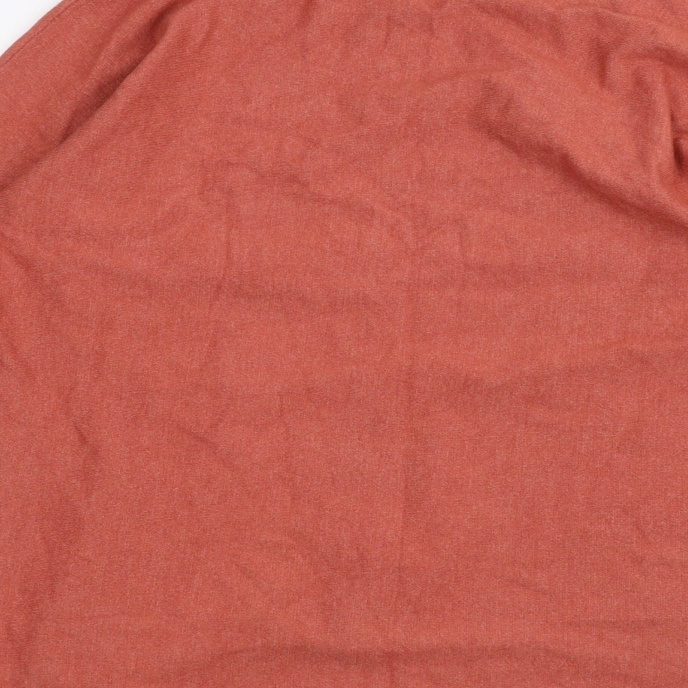 Womens UK Size L Viz a VIZ Orange Pullover Jumper