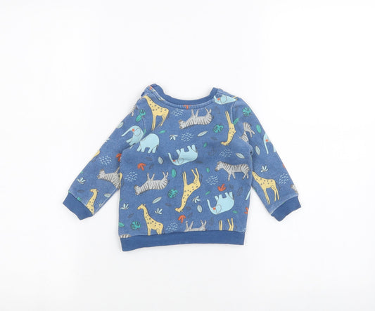 Matalan Baby Blue Pullover Jumper Size 3-6 Months
