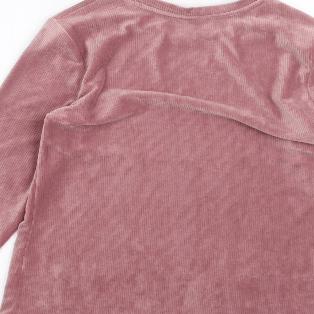 George Womens Pink Pullover Jumper Size 8