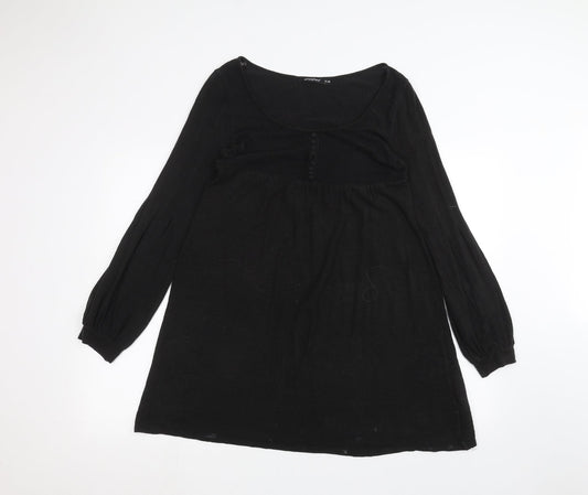 Additional front view of Atmosphere women’s black a-line, size UK 12
