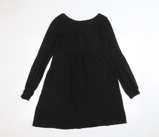 Atmosphere Womens Black A-Line Size 12