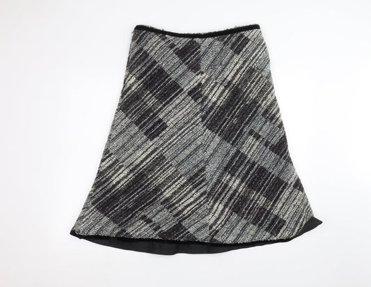 Principles Womens Black   A-Line Skirt Size 14