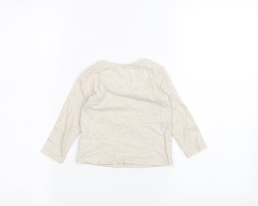 NEXT Baby White Basic T-Shirt Size 9-12 Months