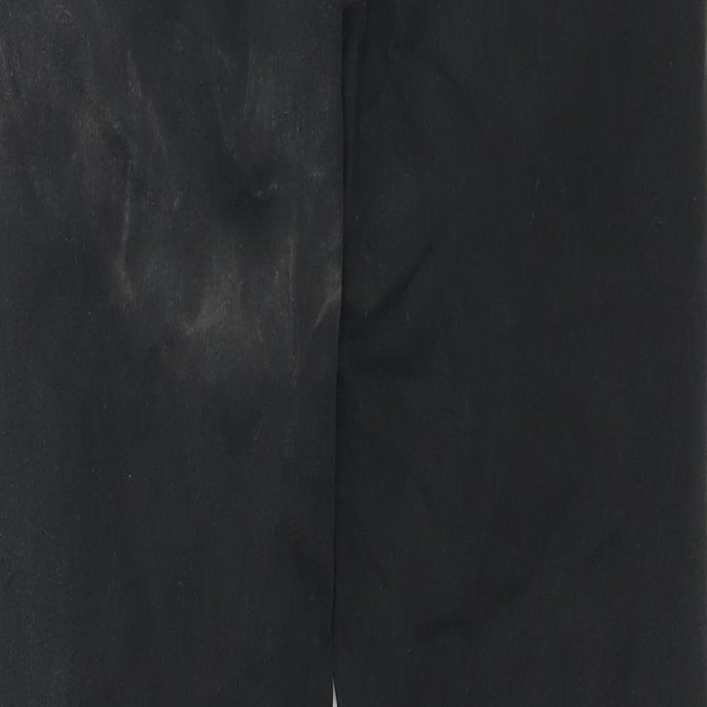 Denim & Co. Womens Black Denim Jegging Jeans Size 10 L29 in