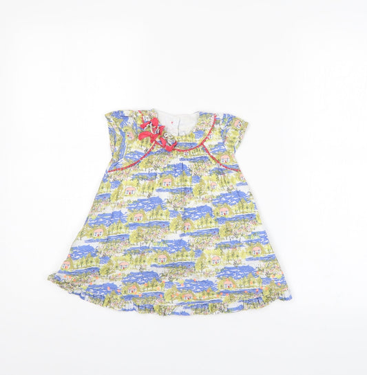 M&S Girls Multicoloured A-Line Size 6-9 Months