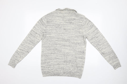 NEXT Mens Grey Pullover Jumper Size M