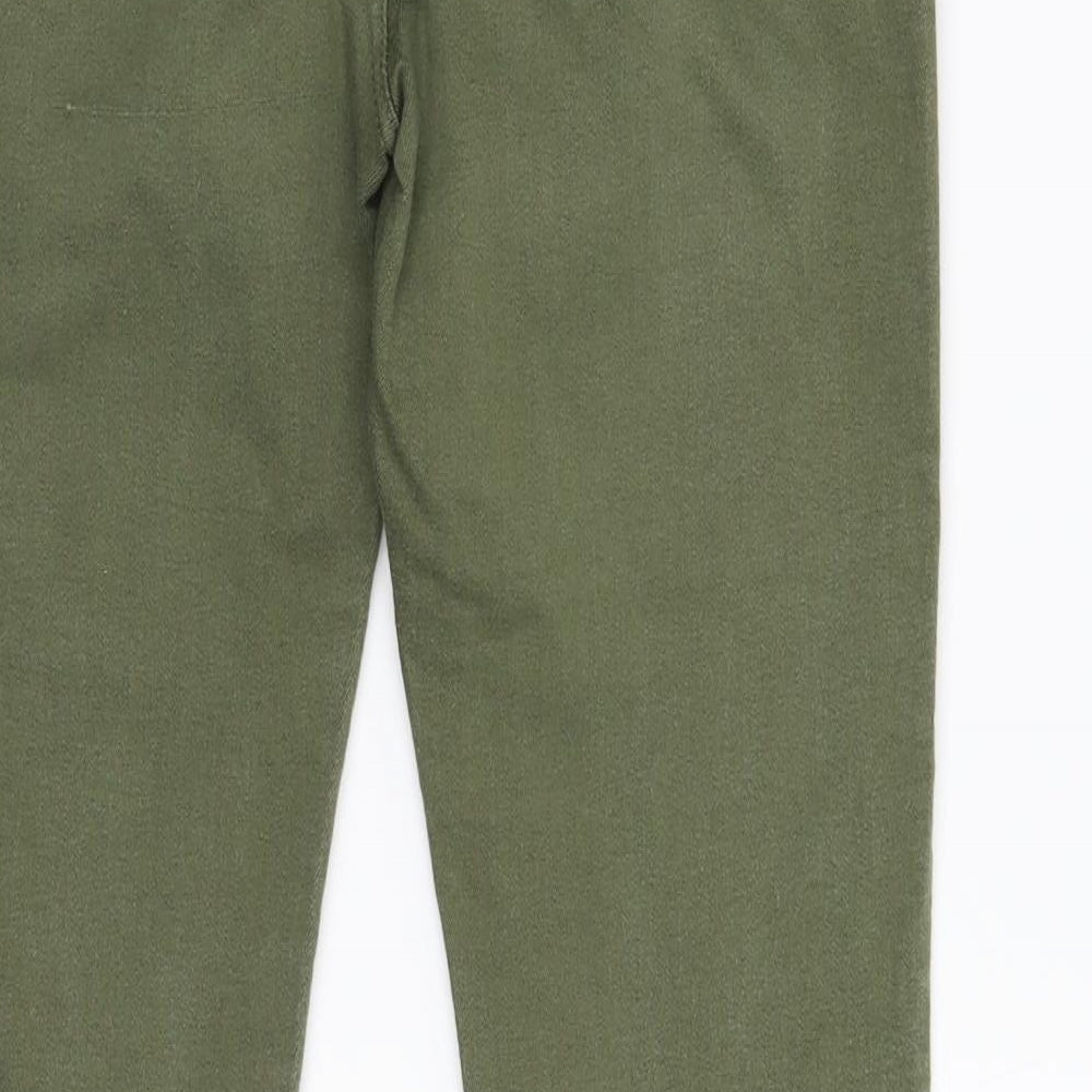 PARISIAN SIGNATURE Womens Green   Skinny Jeans Size 10 L27.5 in