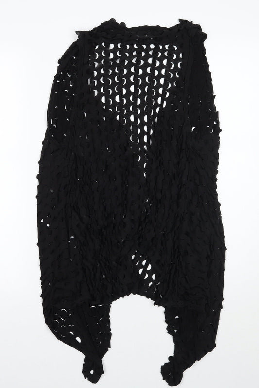 Select Womens Black Cardigan Jumper Size M