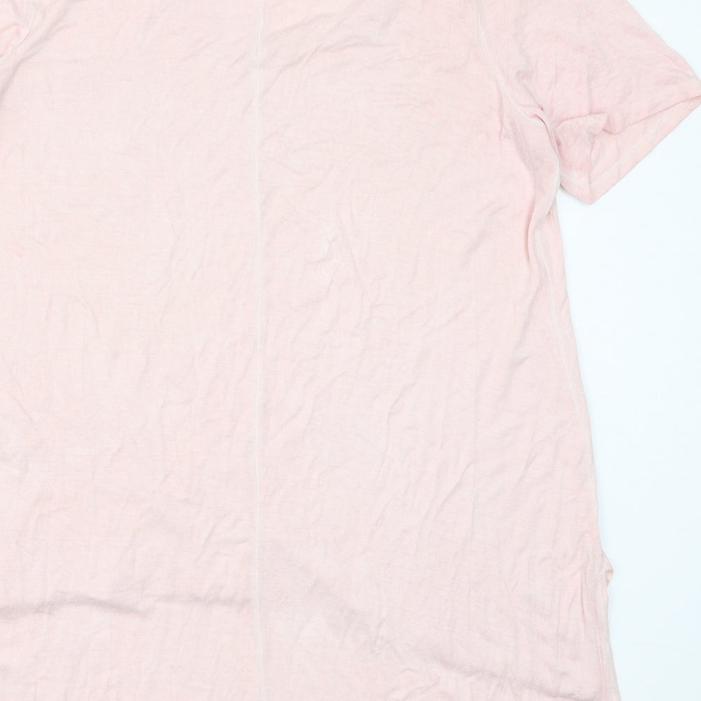 FOREVER 21 Womens Pink Basic T-Shirt Size 18