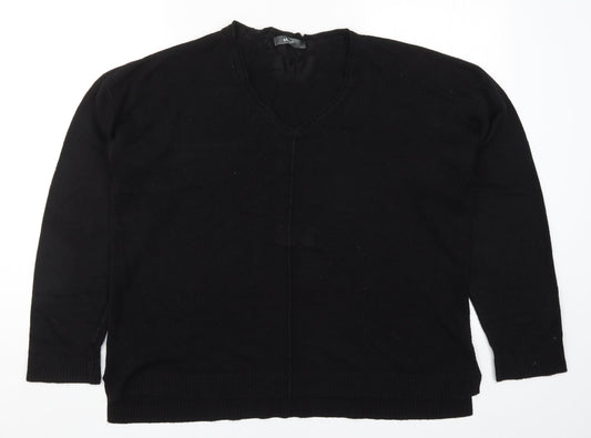 Womens UK Size 20 Studio Black Pullover Jumper