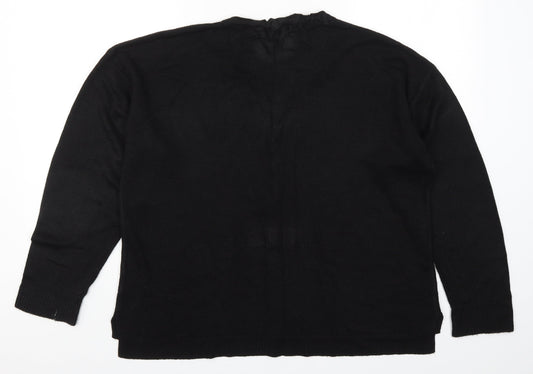 Womens UK Size 20 Studio Black Pullover Jumper