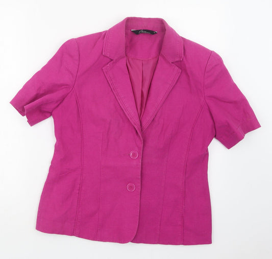 Womens UK Size 12 BM Pink Jacket