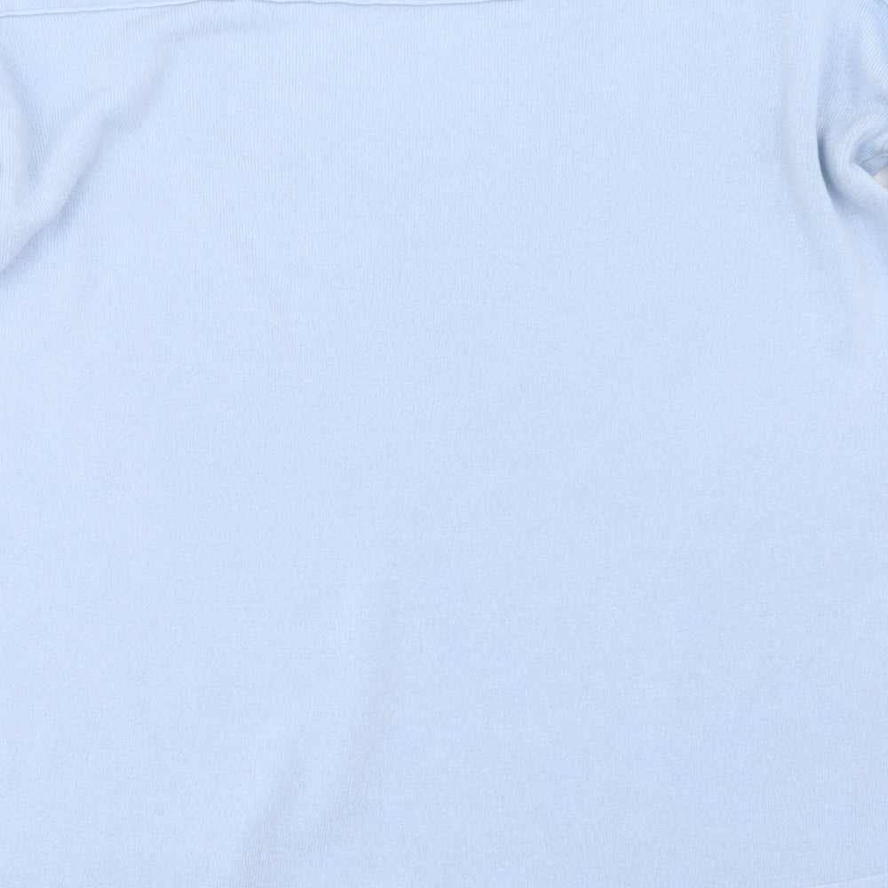 TU Womens Blue Knit Pullover Jumper Size 8