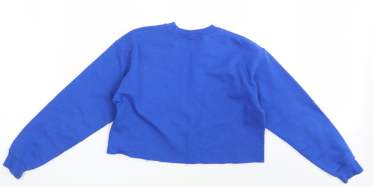 River Island Girls Blue Pullover Jumper Size 9-10 Years