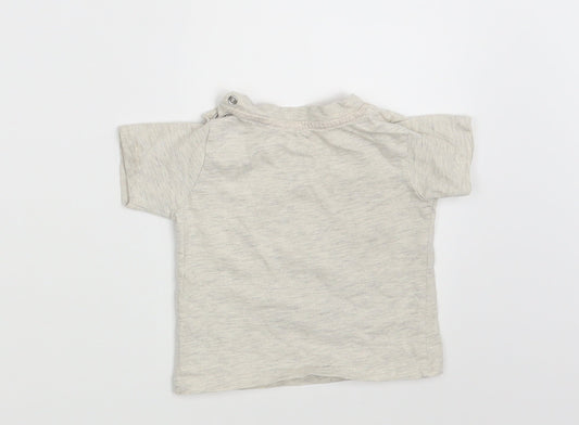 Primark Baby Beige Basic T-Shirt Size 6-9 Months - Kool-ala