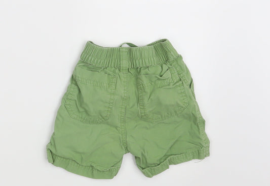 NEXT Baby Green Sweatpants Trousers Size 9-12 Months - Waist 16in; Inside leg 3in