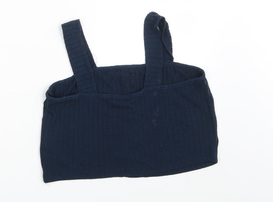 Primark Womens Blue Cropped Tank Size 12