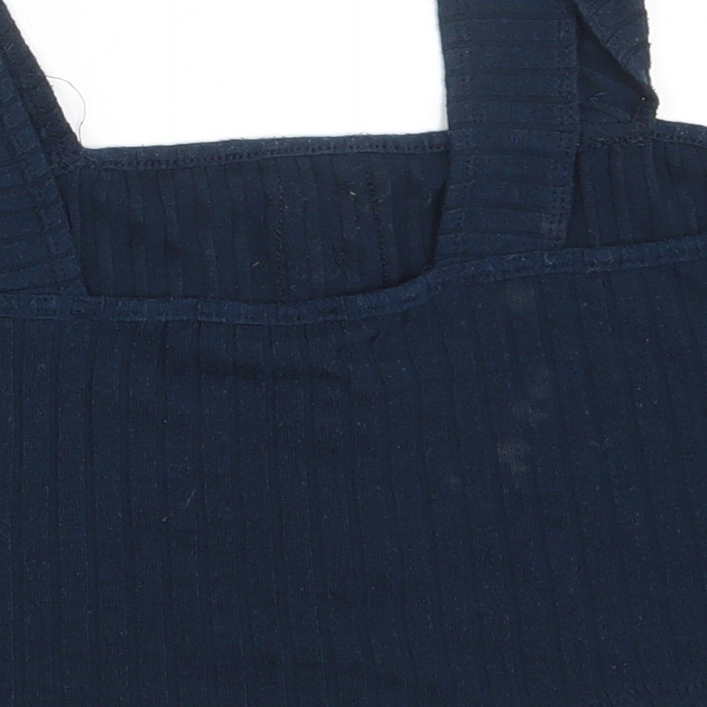 Primark Womens Blue Cropped Tank Size 12