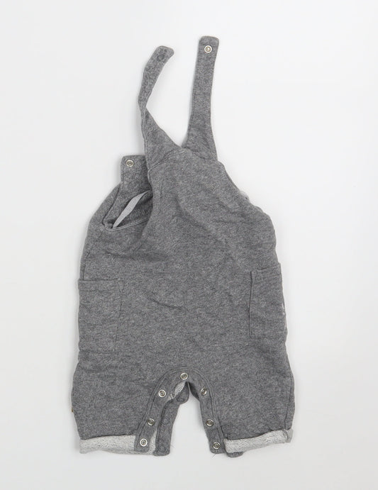 Disney Baby Grey Pinafore/Dungaree Dress Size 0-3 Months